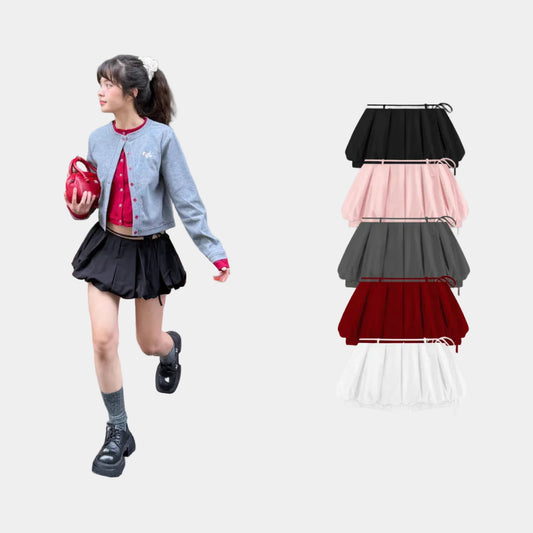 Kill System Pumpkin Mini Skirt