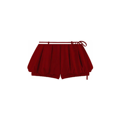 Kill System Pumpkin Mini Skirt