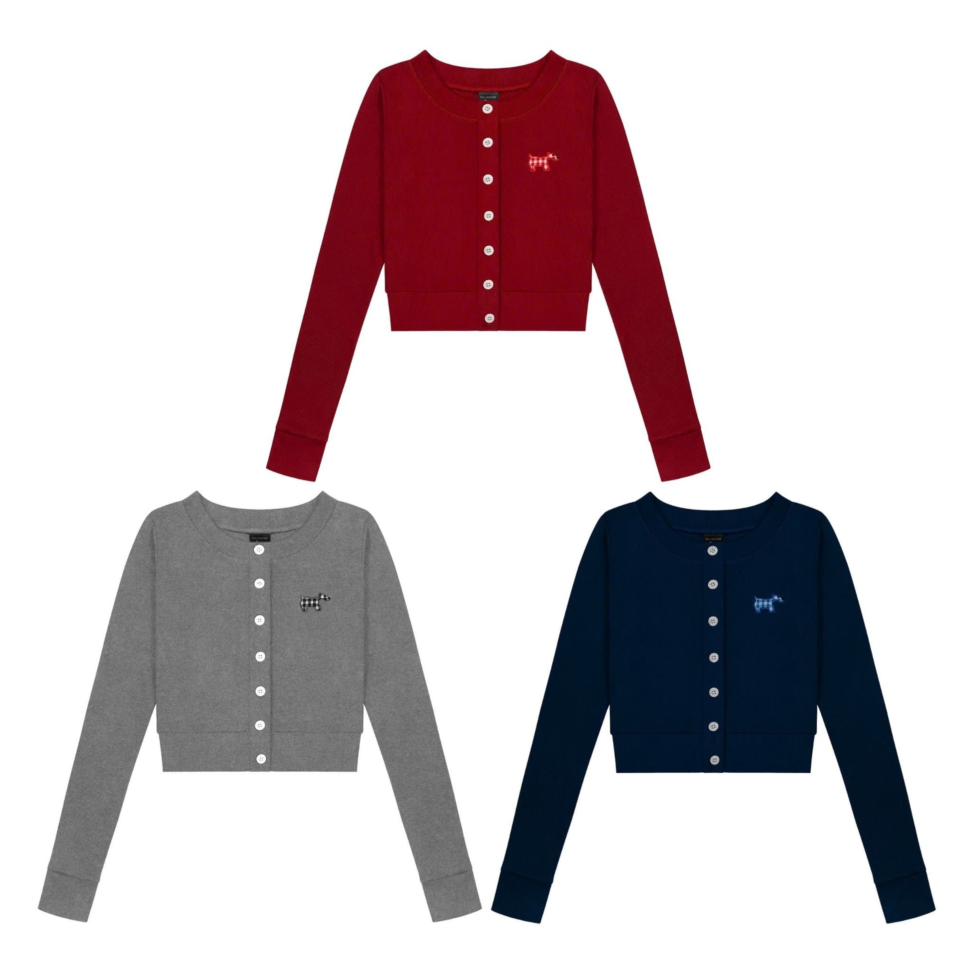 Kill System Puppy Cardigan (Pre-order) - Em Clothing