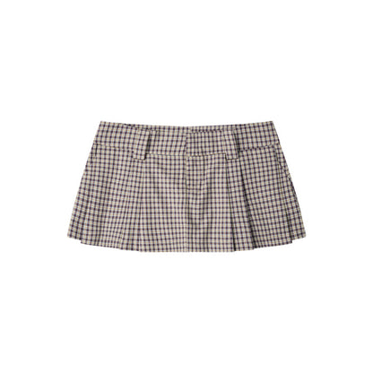 Push Push Gingham Mini Skirt