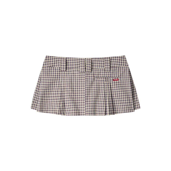 Push Push Gingham Mini Skirt