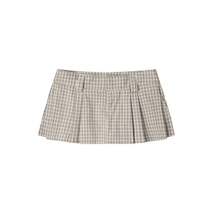 Push Push Gingham Mini Skirt