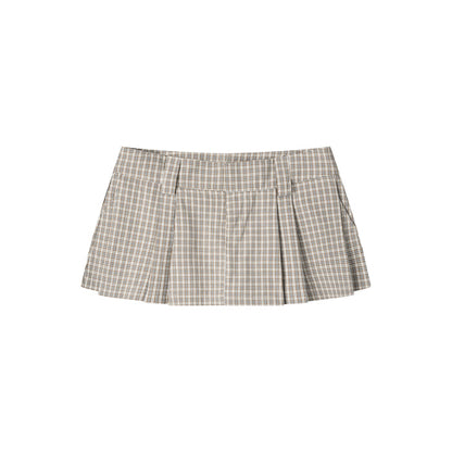 Push Push Gingham Mini Skirt