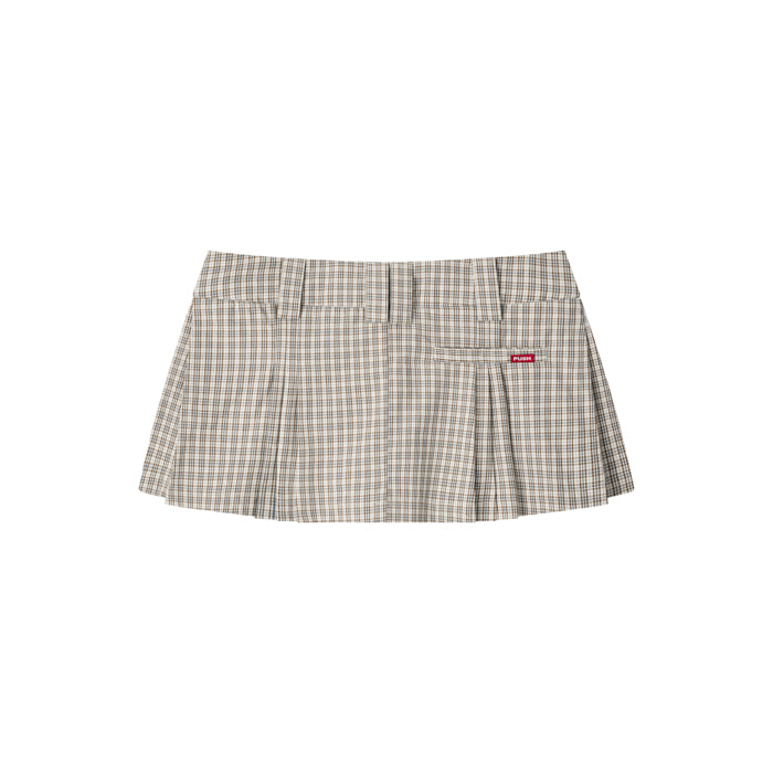 Push Push Gingham Mini Skirt