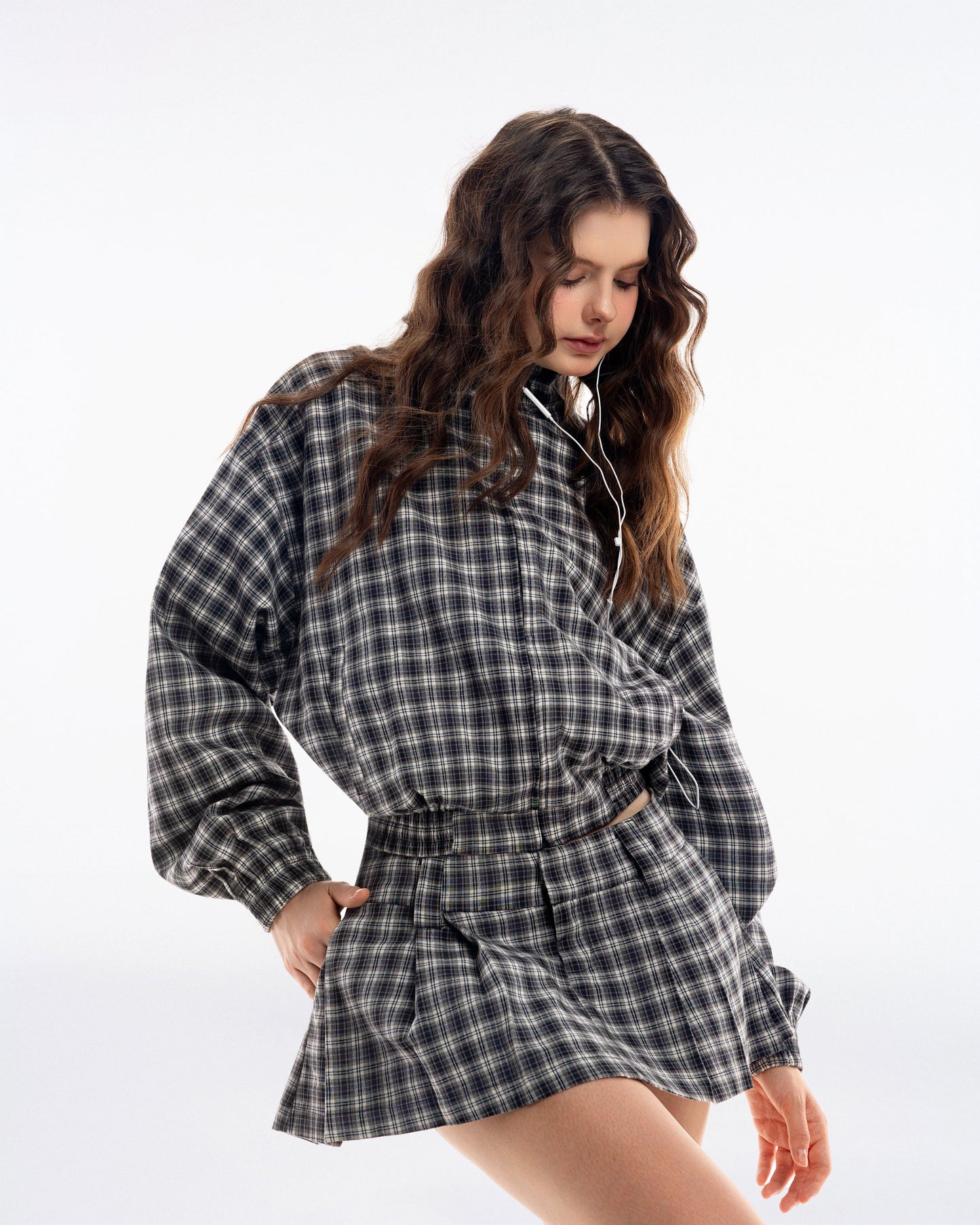 Push Push Gingham Mini Skirt