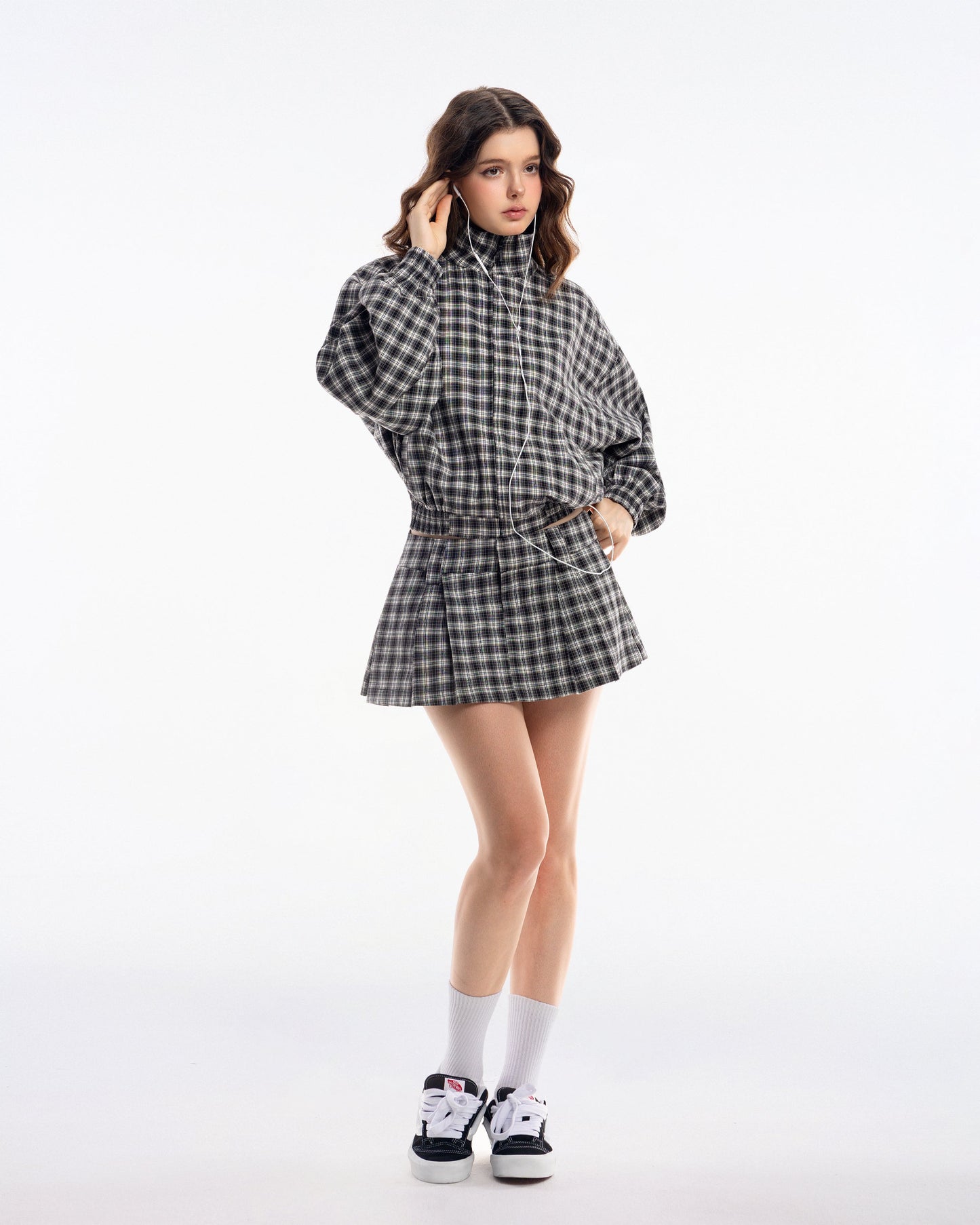 Push Push Gingham Mini Skirt