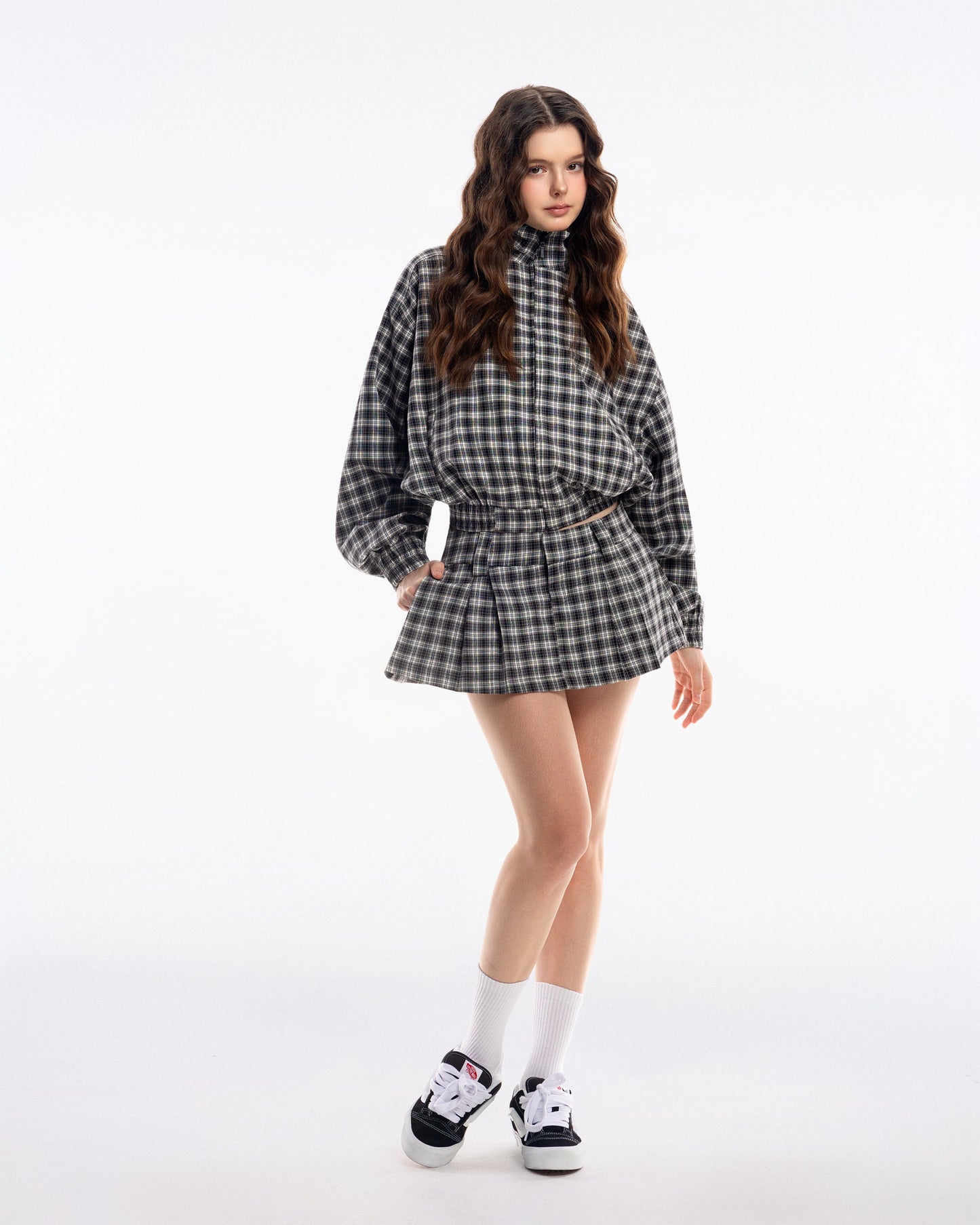 Push Push Gingham Mini Skirt