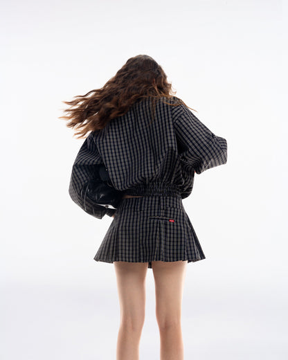 Push Push Gingham Mini Skirt