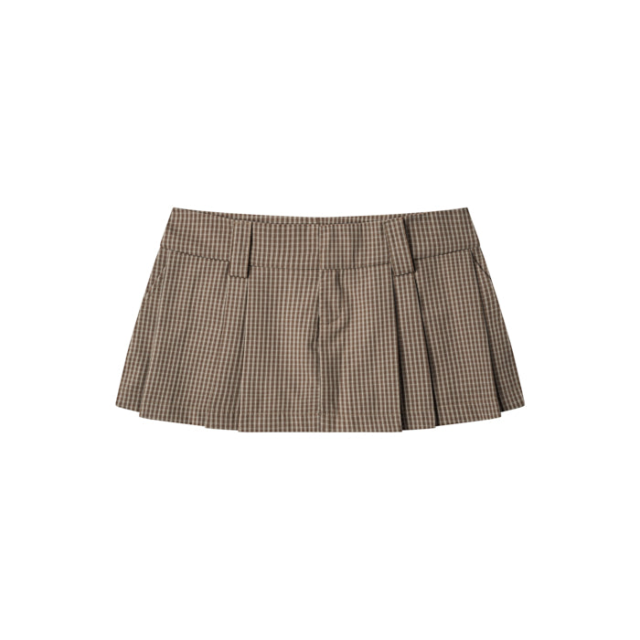 Push Push Gingham Mini Skirt