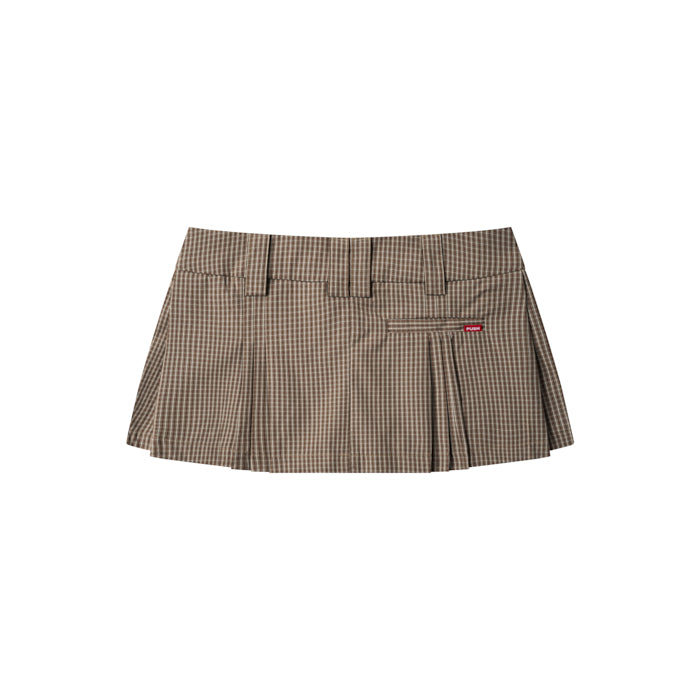 Push Push Gingham Mini Skirt