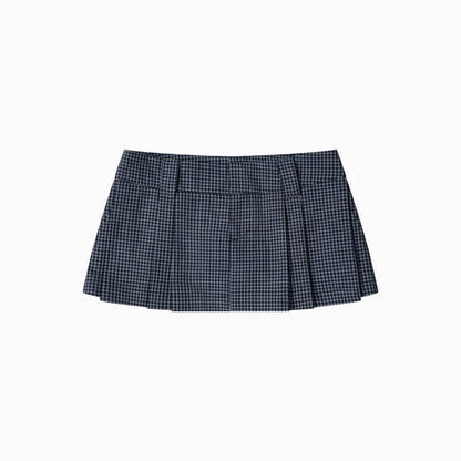 Push Push Gingham Mini Skirt