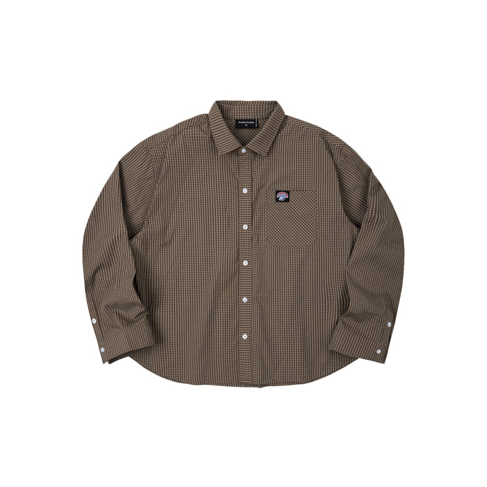 Push Push Gingham Oversize Shirt