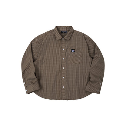 Push Push Gingham Oversize Shirt
