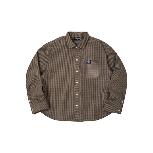 Push Push Gingham Oversize Shirt