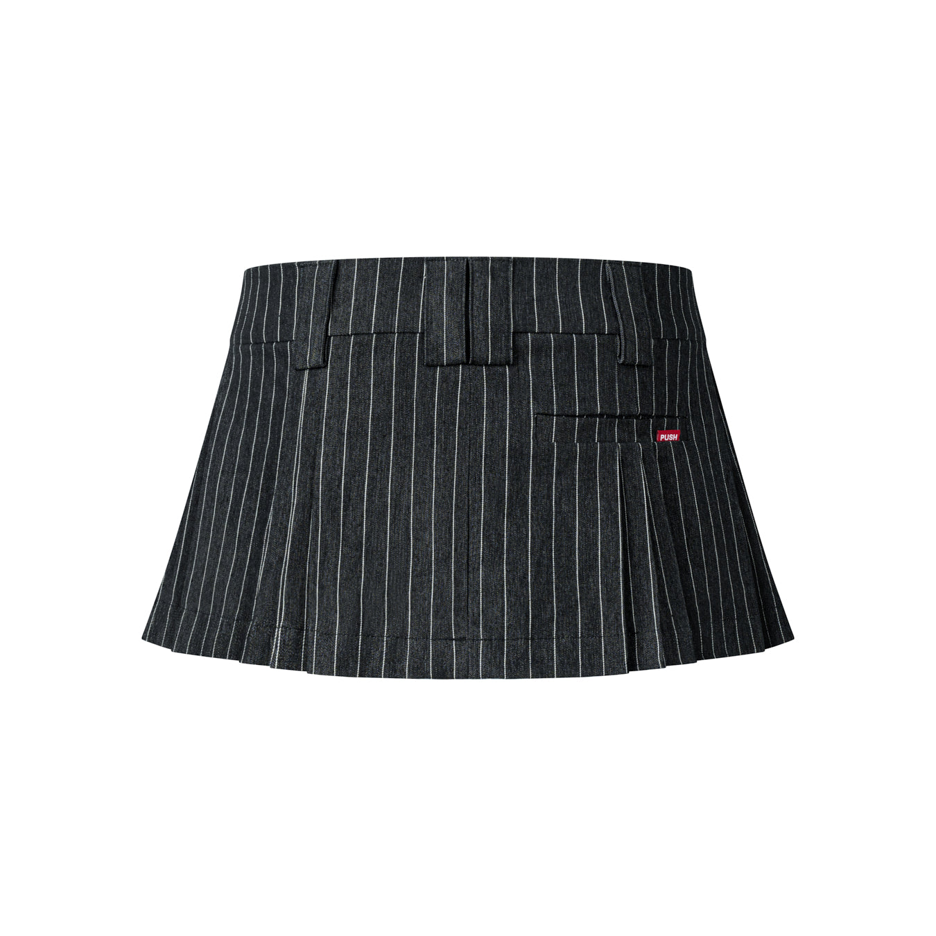 Push Push Pushie Striped Mini Skirt