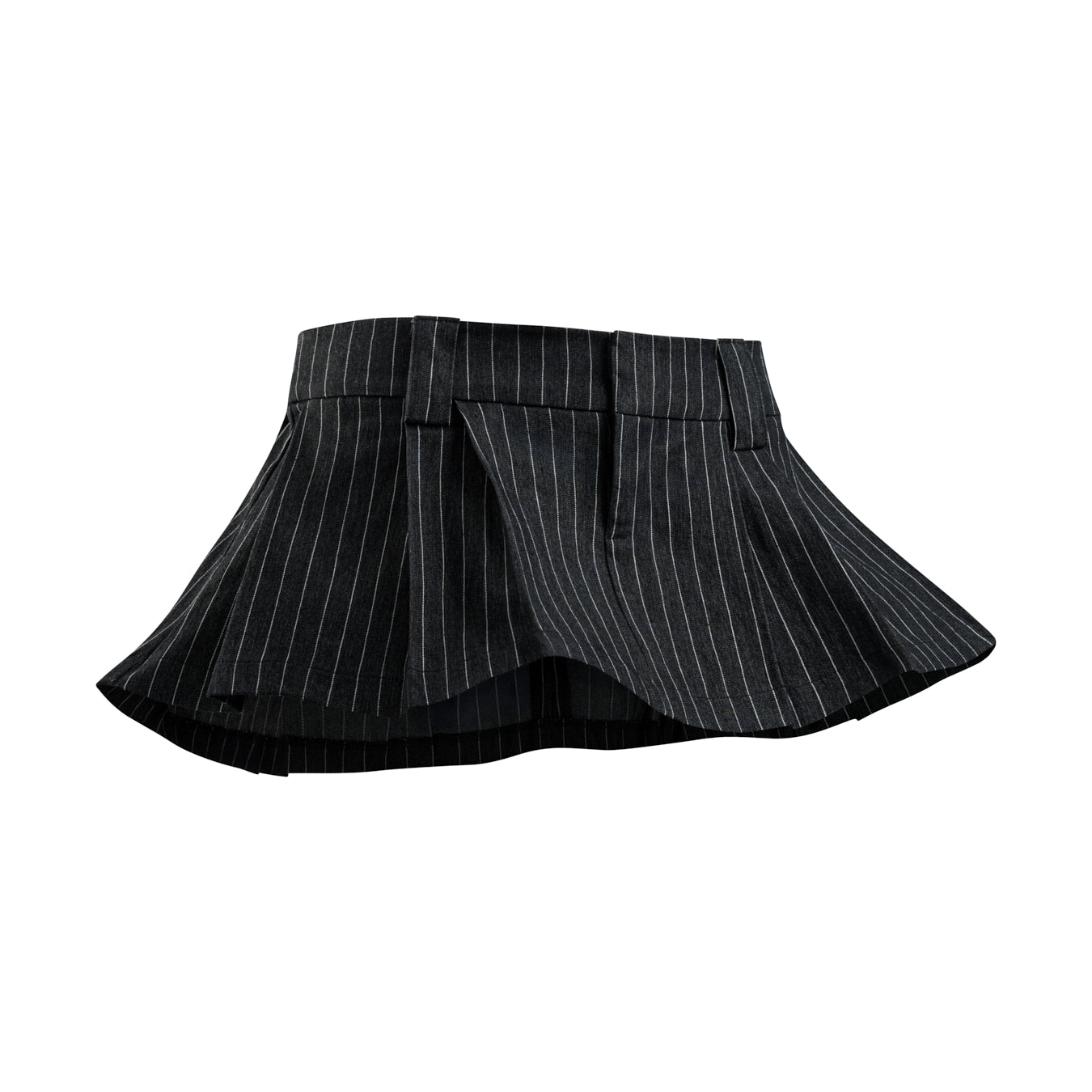 Push Push Pushie Striped Mini Skirt