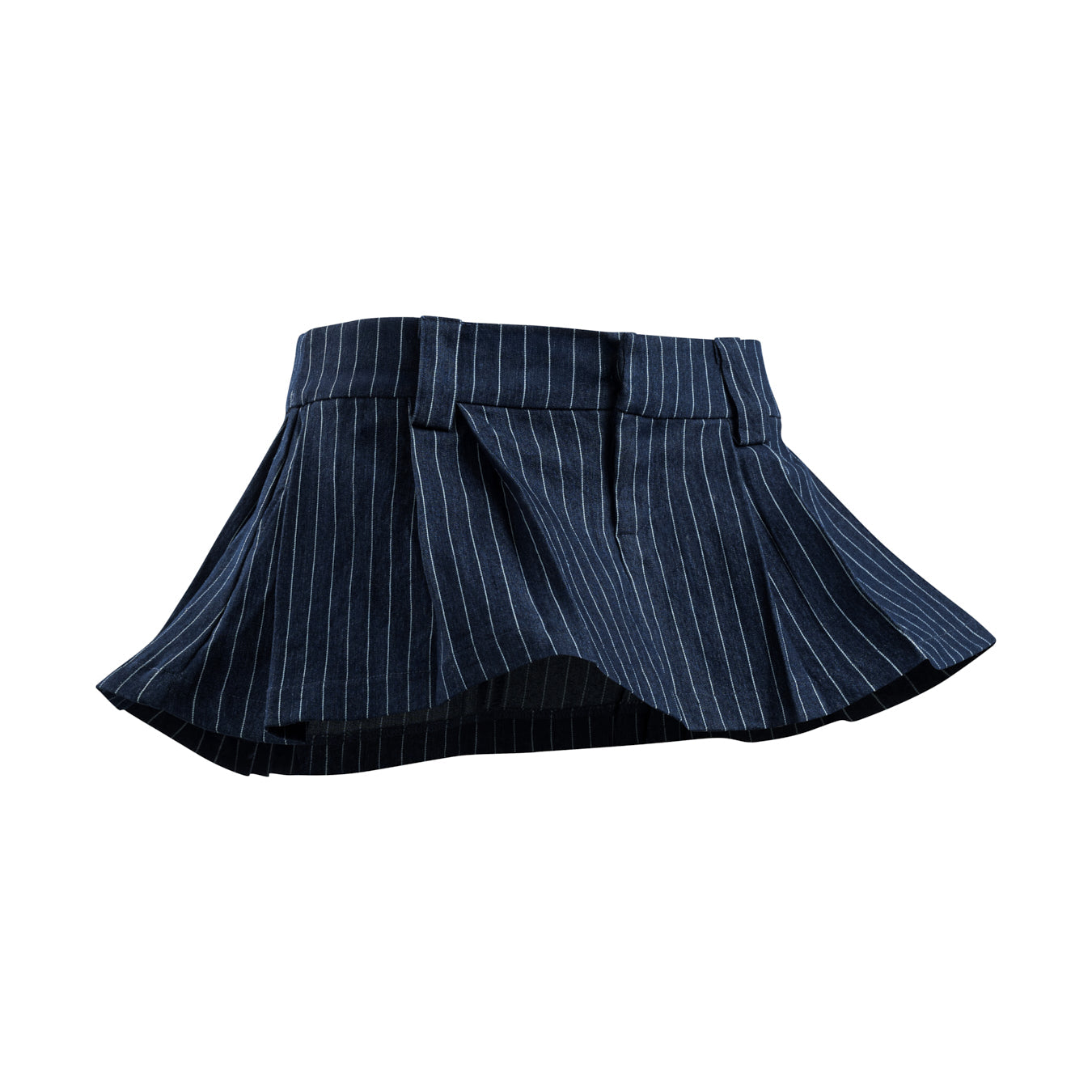 Push Push Pushie Striped Mini Skirt
