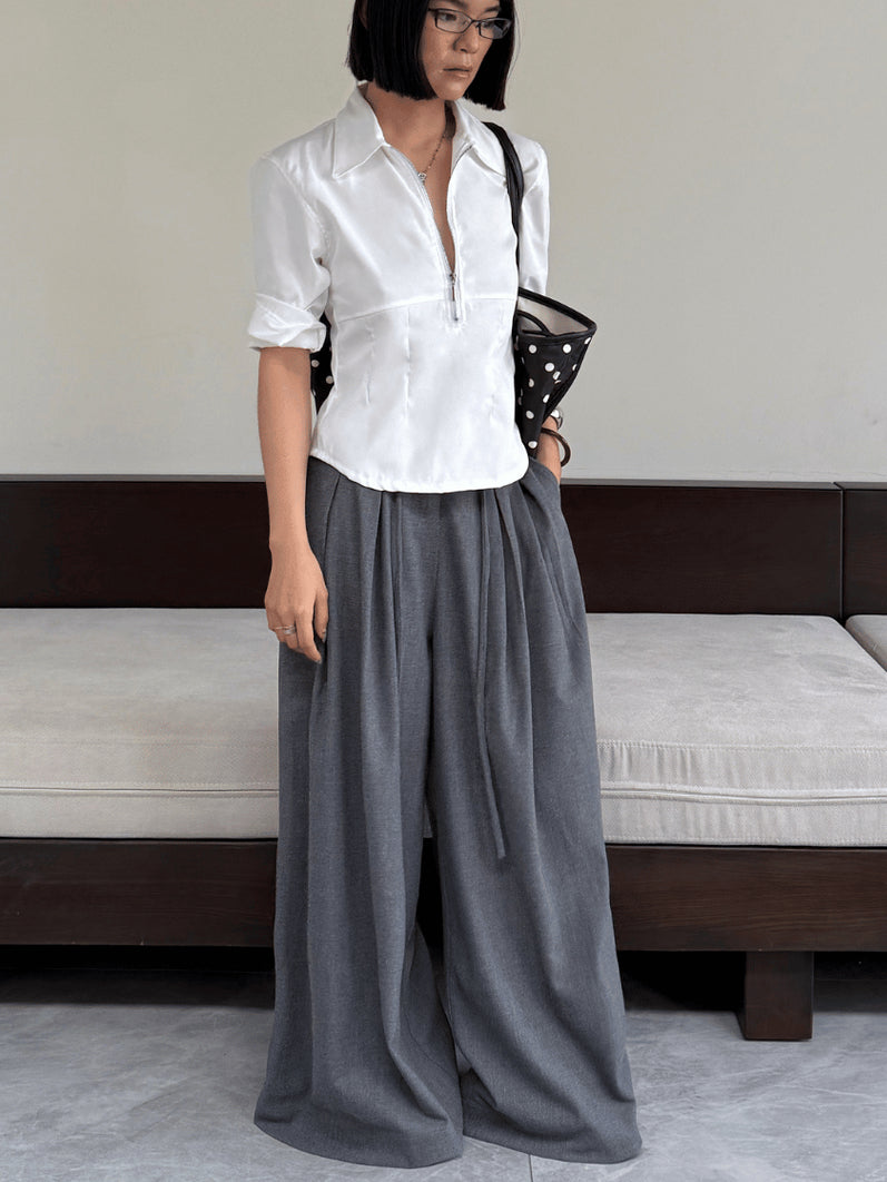 Odode Pleated Pants