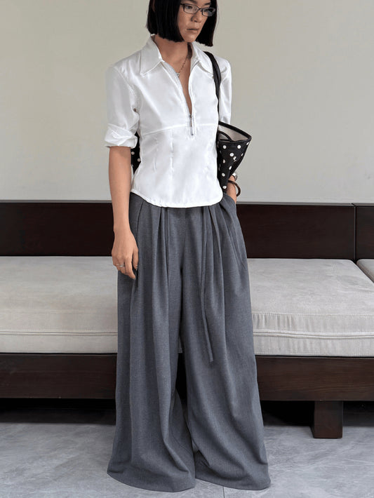 Odode Pleated Pants