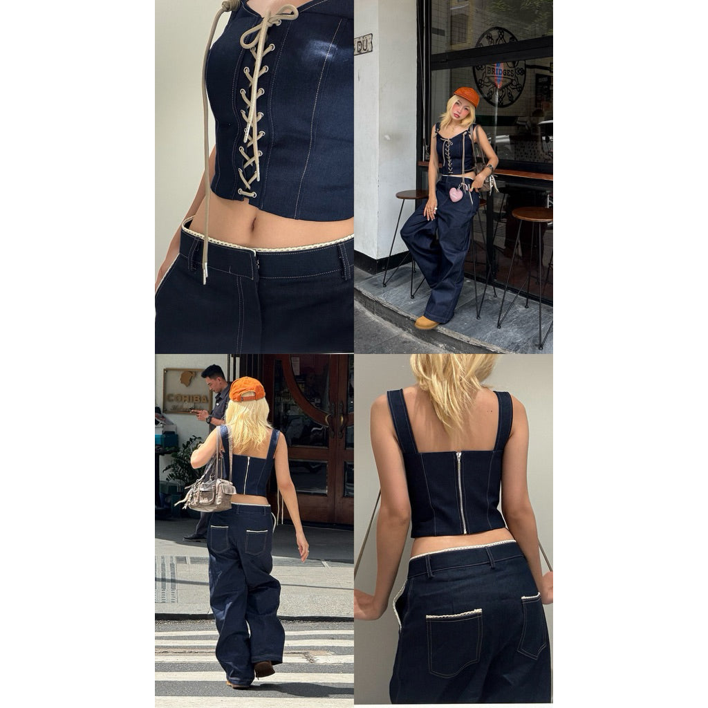 Cera Wide Lace Pants