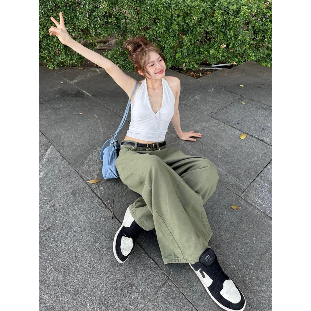 WHOSE Ultra-Wide Leg Jeans