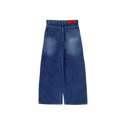 Whose Straight-leg Jeans With Embroidered Tie-dye