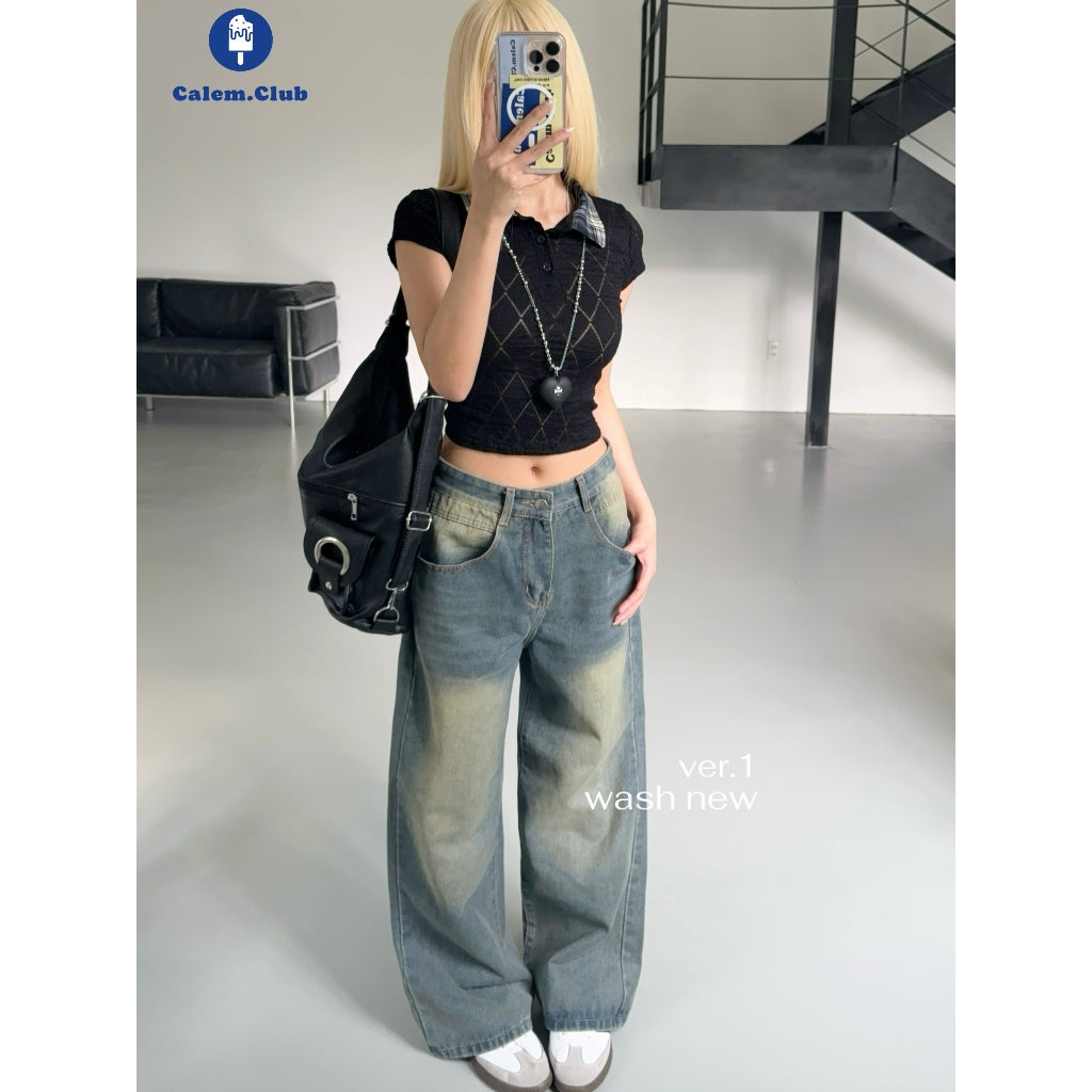 Calem Club Straight-leg Jeans Ver 1 - Denim