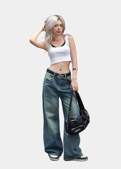Calem Club Straight-leg Jeans Ver 1 - Denim