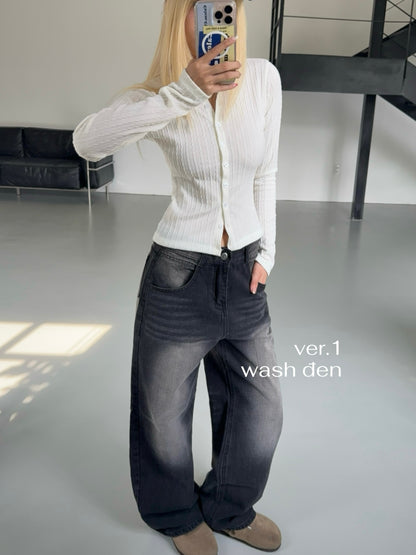 Calem Club Straight-leg Jeans Ver 1 - Denim