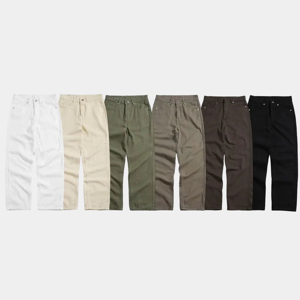 Whose Men's Regular Fit Khaki Pants