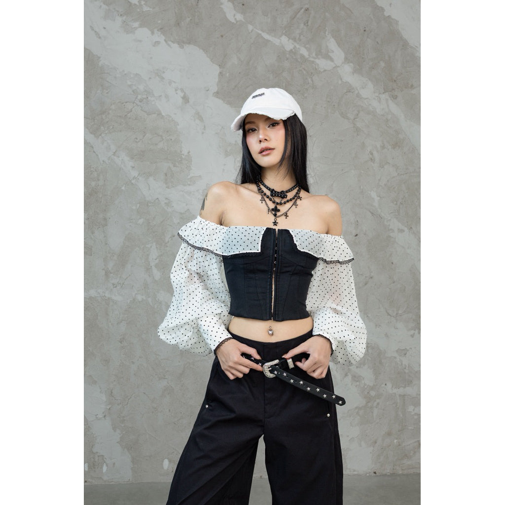 Cera Curved Kaki Pants