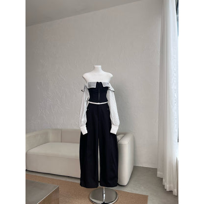Cera Curved Kaki Pants