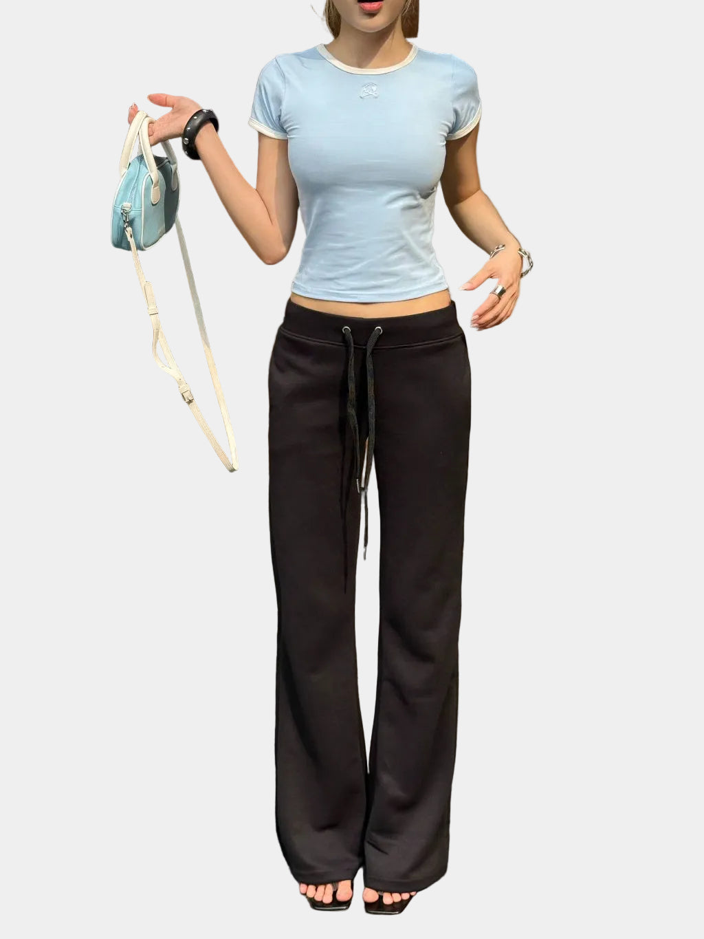 Calem Club Basic Flared Pants