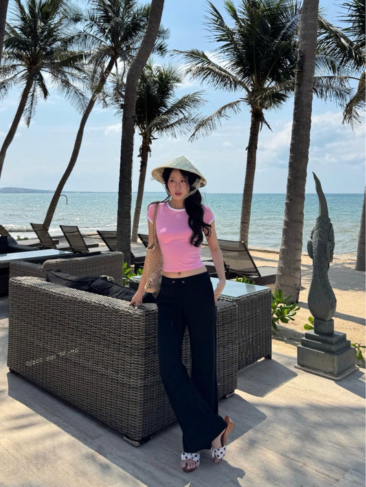 Calem Club Basic Flared Pants