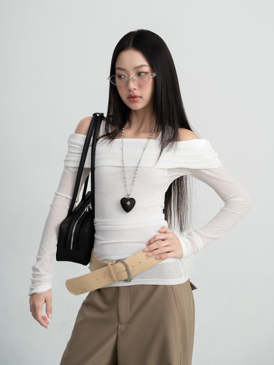Hoo Design Western Brown Straight-Leg Pants
