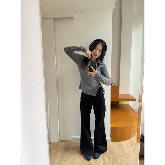 Aufra Studio Low-Rise Flared Pants