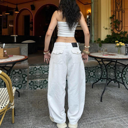 WHOSE Barrel Fit Jeans