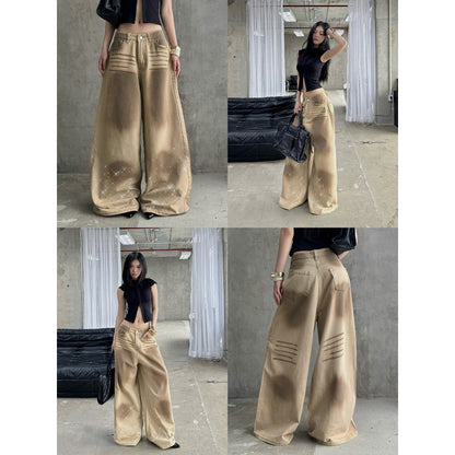 Kill System Washed Rhinestone Jeans Raven