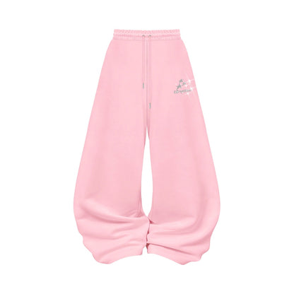 Kill System Wide-Leg Glitter Sweatpants Super Star