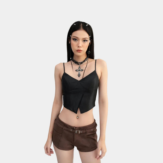 Cera Low Waist Mini Shorts