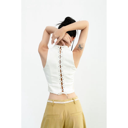 Cera Curved Leg Camel Pants