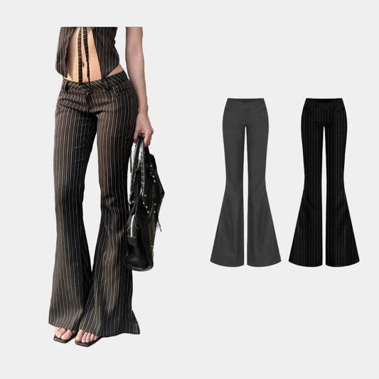 Kill System Low-Rise Flared Trousers Jarin
