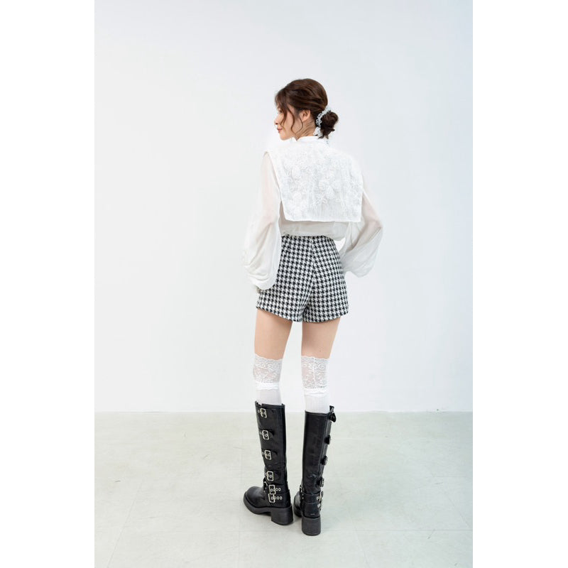 Cera Tweed Skort