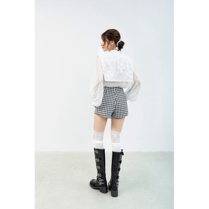 Cera Tweed Skort