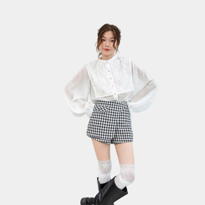 Cera Tweed Skort