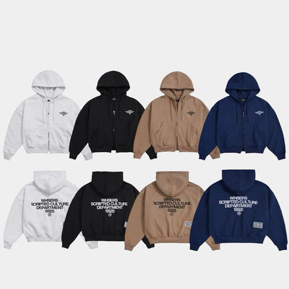 Whose Rubber Hoodie Zip Premium Cotton