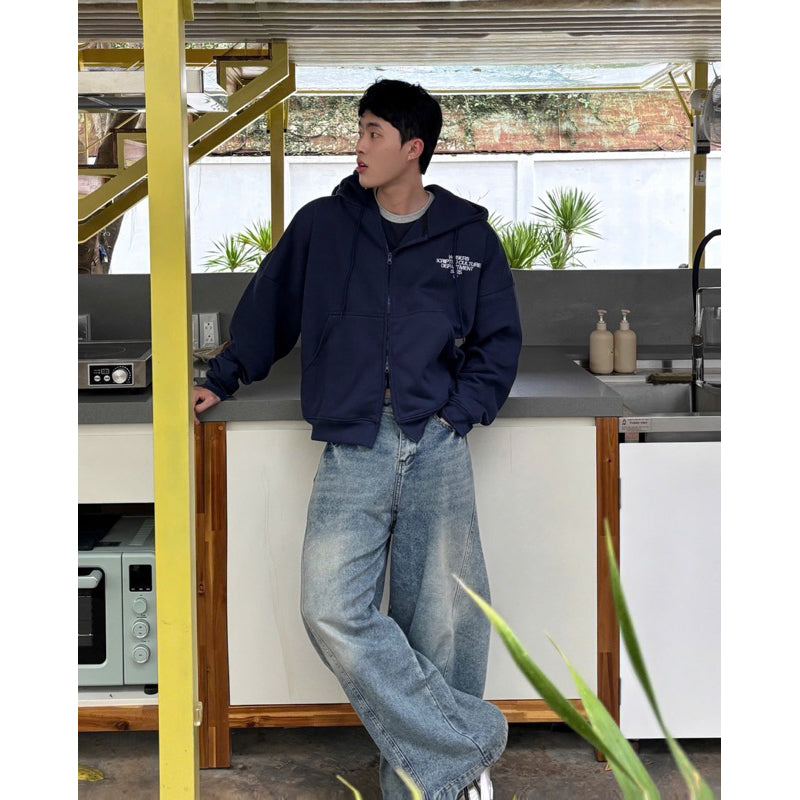 Whose Rubber Hoodie Zip Premium Cotton