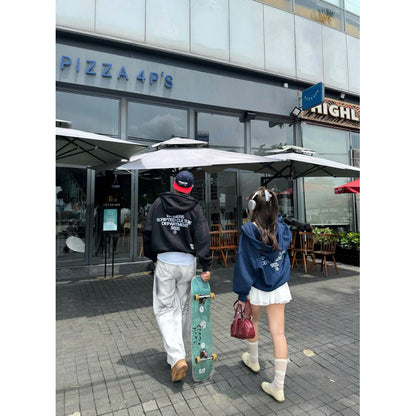 Whose Rubber Hoodie Zip Premium Cotton