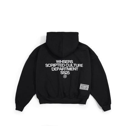WHOSE Rubber Hoodie Zip Premium Cotton (Pre-order)