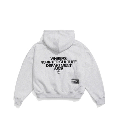 WHOSE Rubber Hoodie Zip Premium Cotton (Pre-order)
